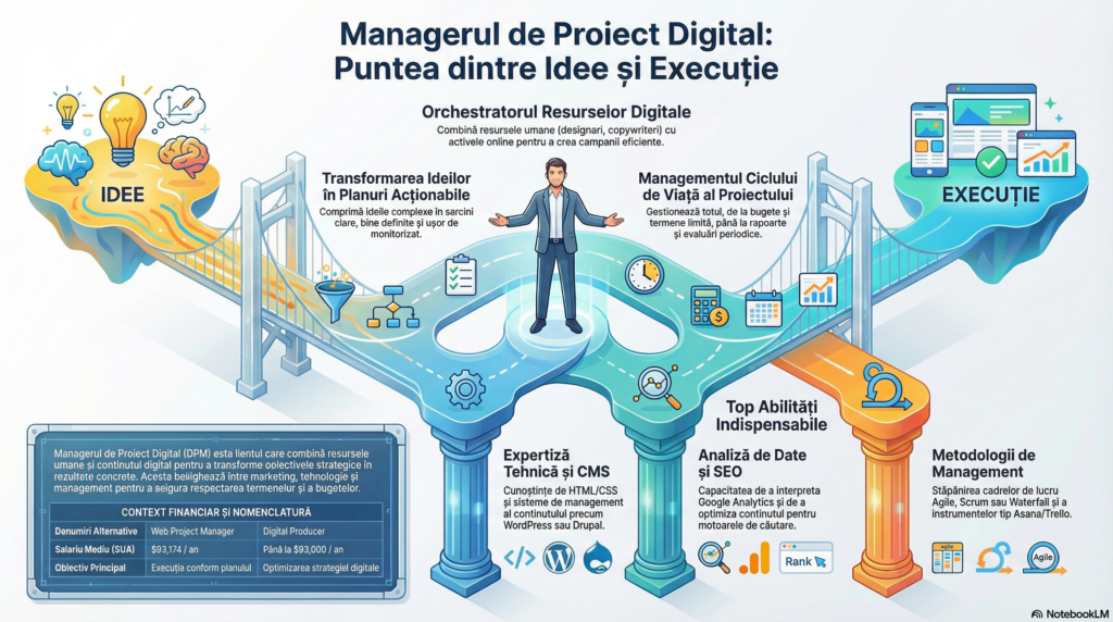 Cine poate fi Manager de Proiect in mediul online? 1 Manager de Proiect