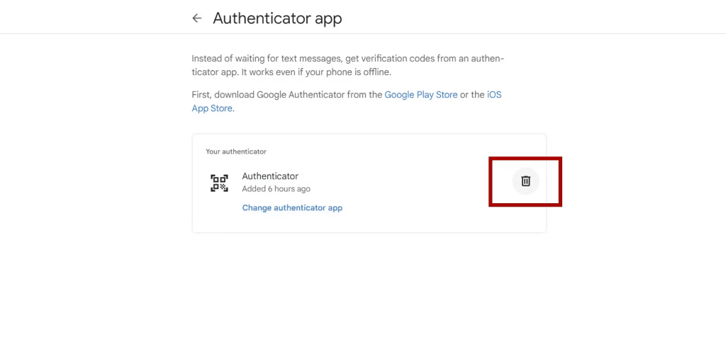 Reset-Authenticator-App