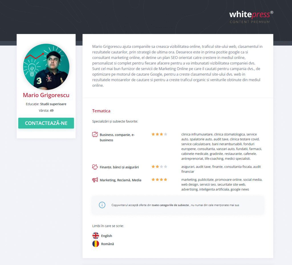 Cum a Ajuns Living Solutions sa Fie in Top Google: Studiu de Caz 3 Partener WhitePress Romania