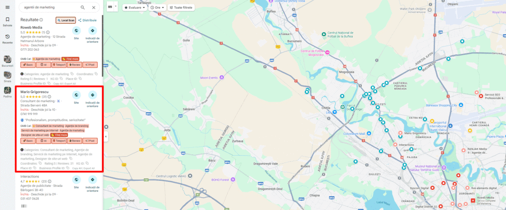 agentii de marketing bucuresti