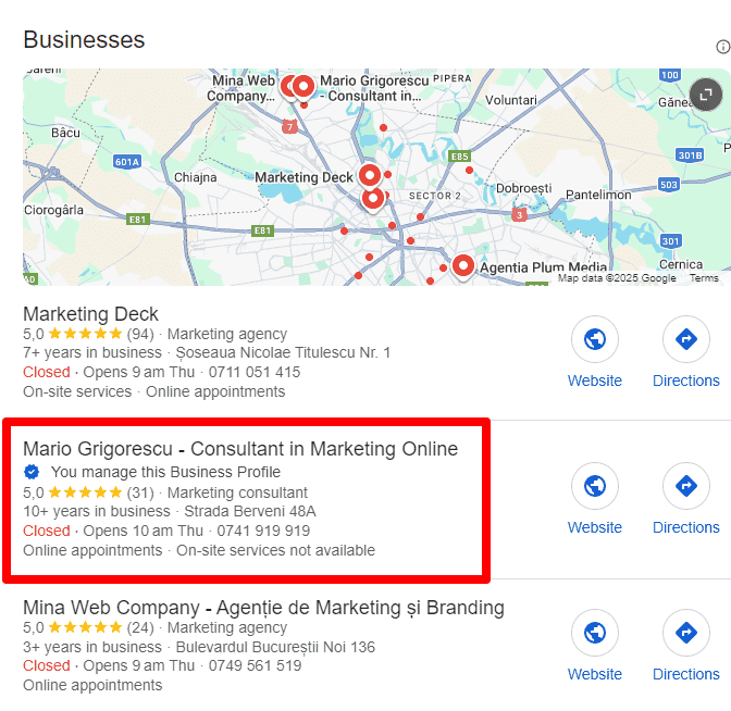 agentii de marketing