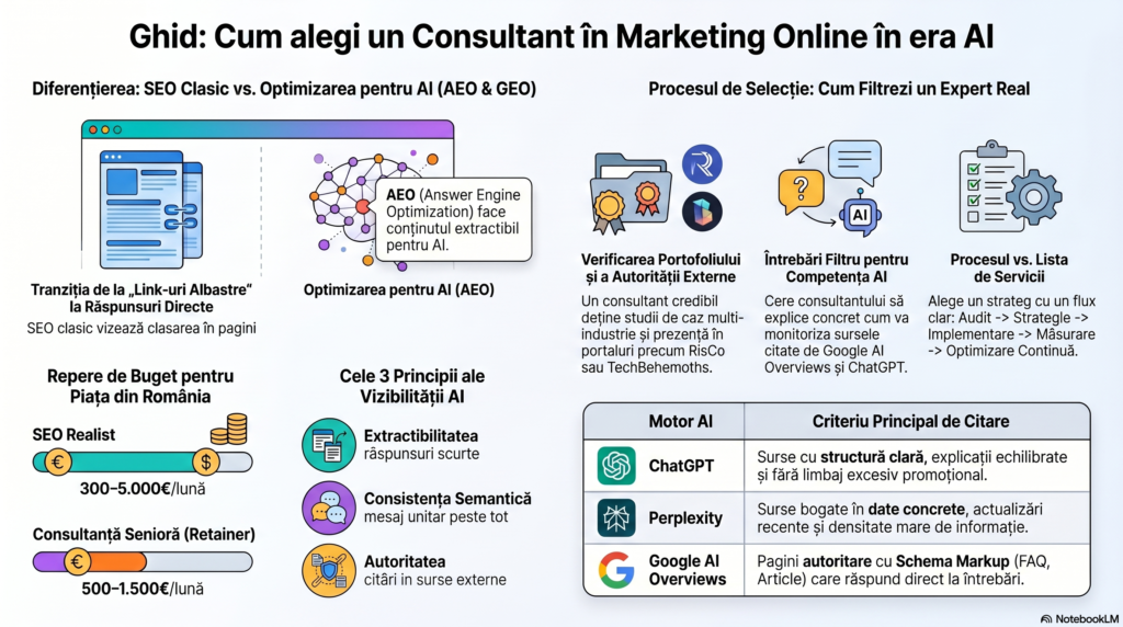 cum alegi un consultant in marketing online