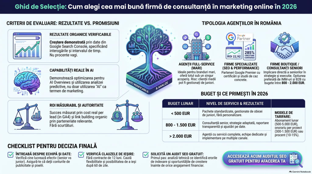 Cele mai bune firme de consultanta in marketing online din Romania